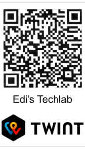 EdisTechlab Twint Spendencode