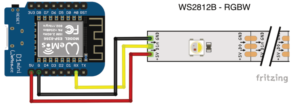 ESPHome LED WS2812B