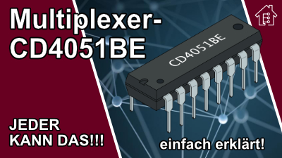 Video Cover CD4051BE Multiplexer