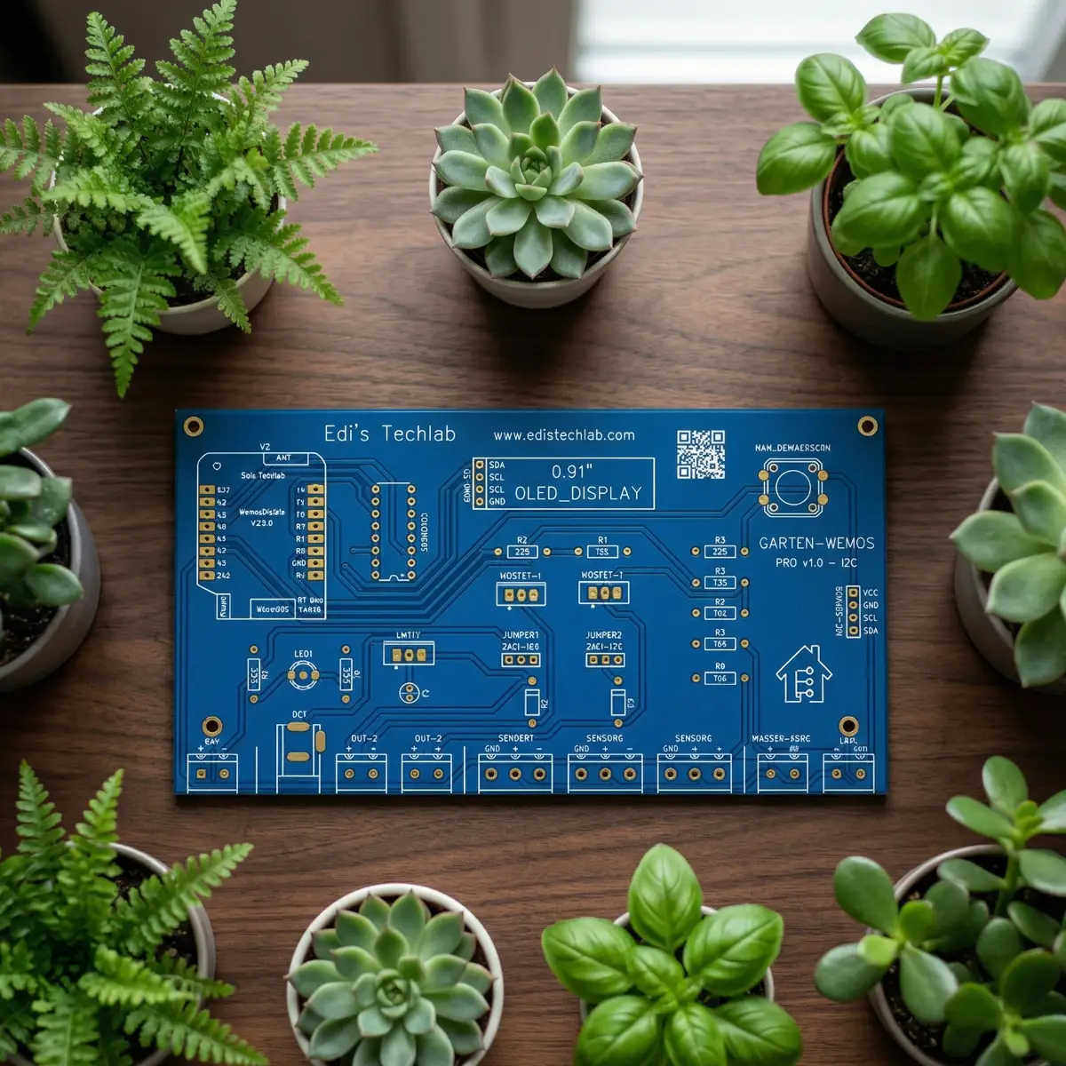 GartenWemosPRO_PCB